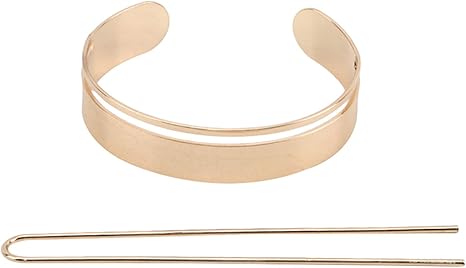 Amazon Co Jp Pinking 簪 レディース 半円 ヘアアクセサリー 無地 おしゃれ 髪留め 髪飾り ギフト ゴールド ホーム キッチン