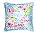 Lilly Pulitzer Large Pillow-Coral Cay