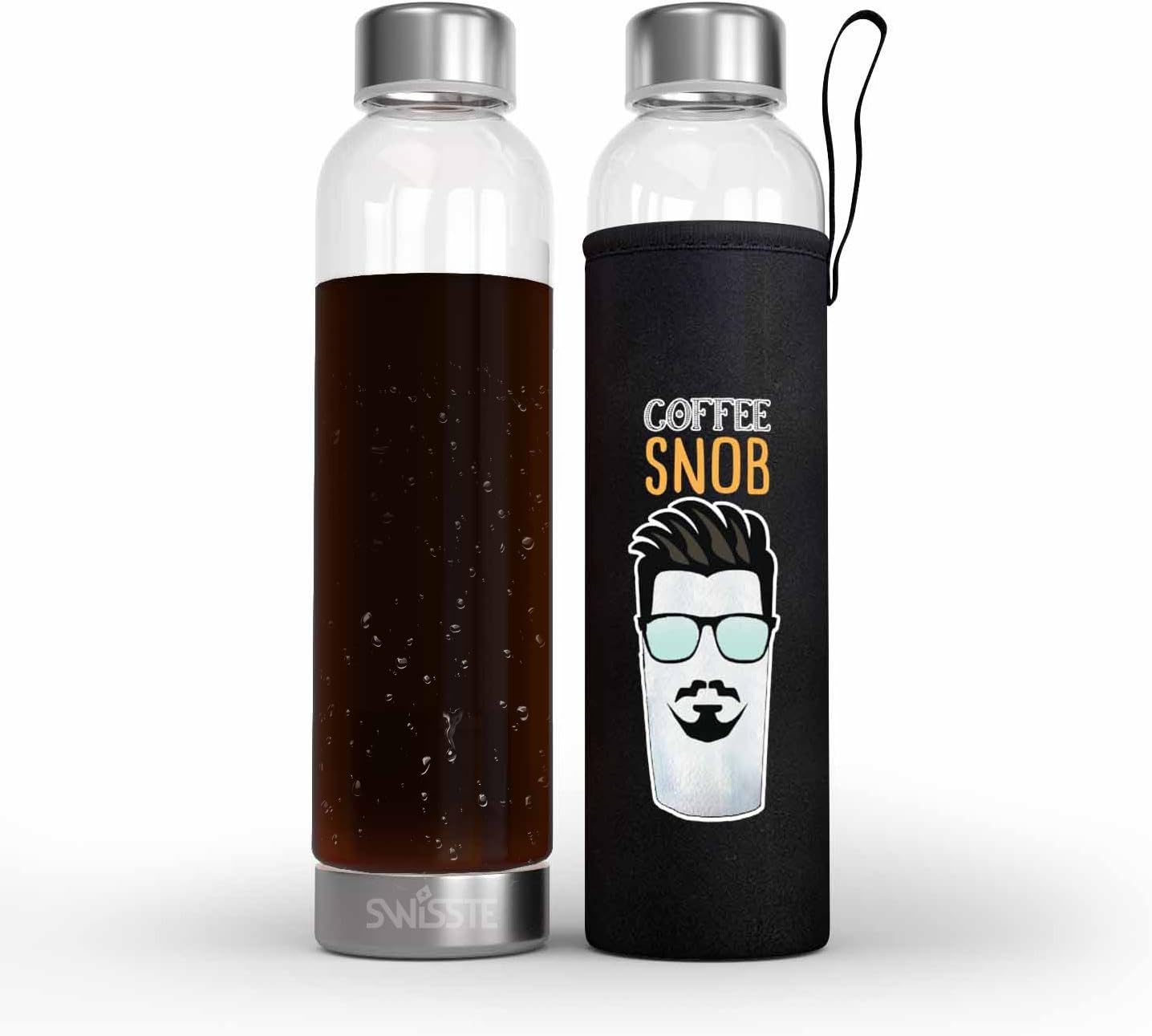 Cold Brew Coffee Maker Tea Infuser 17 oz OnTheGo Size