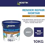 Bostik Cementone Render Repair Mortar 10kg Durable Weather Exterior Interior view 2