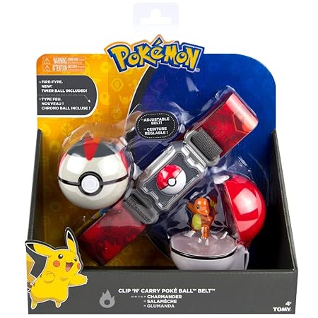 Rocco Spielzeug t18889d – Pokemon Clip N 'Carry Poke Ball Belt, Farben Sortiert