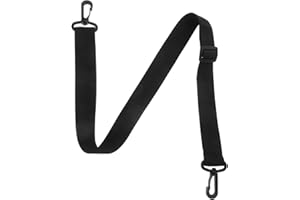 Tofficu Bandoulière extensible réglable pour tubes artistiques large avec clips antidérapants pour sac à dos à bandoulière