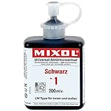Mixol : Universal Stainer : 200 ml : Black