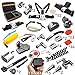 Pieviev Accessories Case Kit for Gopro HERO5 Black (50+ Items,Included HERO5 Black Frame)