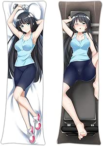 WAIFU AB-H3988-A - Funda de Almohada (150 x 50 cm, Piel de melocotón