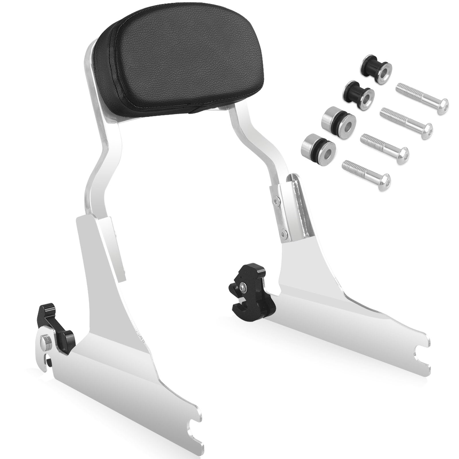 Photo 1 of Harvards Chrome Chop Detachable Sissybar Backrest Fits for Harley FATBOY FLSTF 00-06 FLSTN 05-17 Deluxe/SPRINGER FLSTF,Heritage 06,Chrome