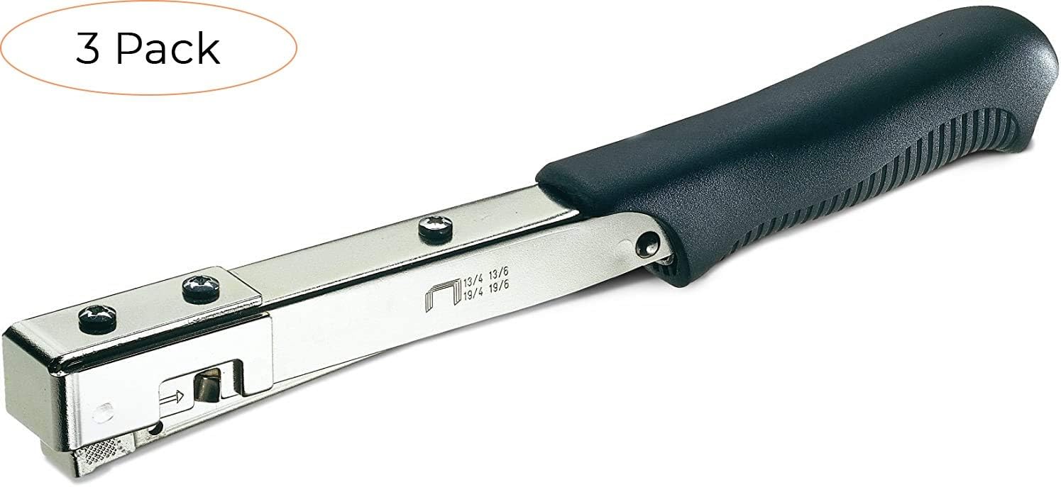 Rapid 20726010 R19 Fine Wire Hammer Tacker,Chrome: Office Products