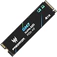 Predator GM7 4TB SSD: M.2 2280 PCIe Gen 4 x4 NVMe 2.0, Read Speed Up to 7400 MB/s, Internal PC Solid State Drive for Laptop, Desktop and PS5 - BL.9BWWR.120