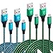AILKIN USB Cord, Android Phone Charger 4pack [2x6ft, 2x10ft] Android Charger Fast Charging Compatible with Samsung Galaxy S21, Lg G8x G8, HTC and Most Android Tablets