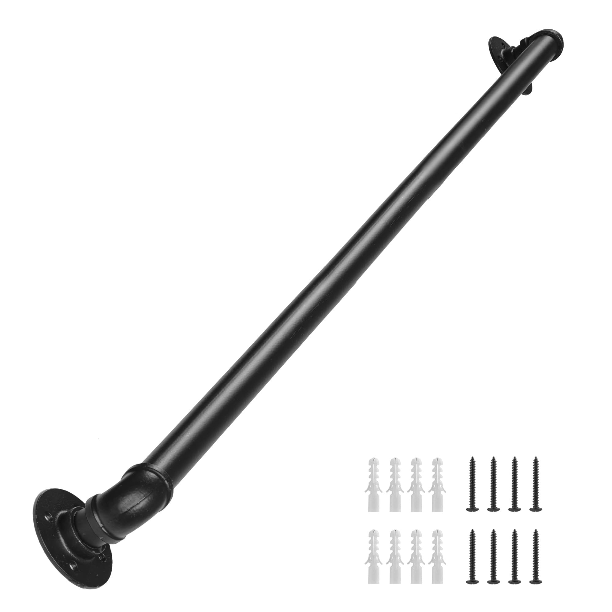 2.7FT Heavy Duty Stair Railing, Full Metal 1.25