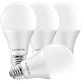 LUXRITE A19 LED Light Bulbs 100 Watt Equivalent Dimmable, 2700K Warm White, 1600 Lumens, Enclosed Fixture Rated, Standard LED Bulbs 15W, Energy Star, E26 Medium Base - Indoor and Outdoor (4 Pack)