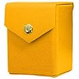 Yu'Gi's Yellow Deck Box New Budget Model, Faux Leather, Belt Loop, Compatible with Magic: The Gathering, Vanguard, Digimon and others