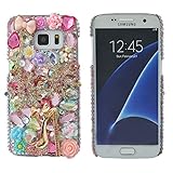 S7 Edge Case,Yaheeda 3D Fashion Bling PC Hard Case for Samsung Galaxy S7 Edge