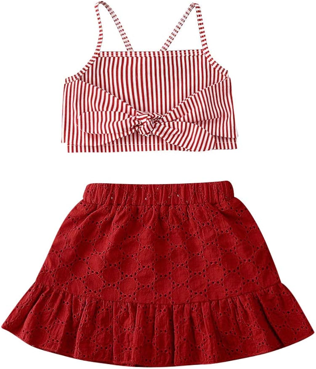 red floral skirt outfit