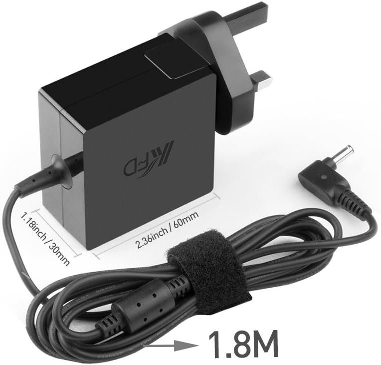 KFD 19V 3.42A 65W Laptop Charger for ASUS VivoBook X515JA X512DA X412DA X512FA UX463 X540SA X541NA M509DA X540UA L402SA E406SA M413DA E203MA UX401UA UX430UA UX331UA TP401CA X415JA AC Power Adapter