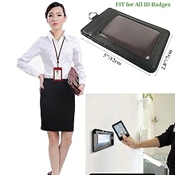 Lucstar Professional ID Badge Holder with Clip