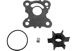 WINGOGO 06192-ZW9-A30 Water Pump Impeller Repair Kit Replacement for Honda Outboards 4 Stroke 8 9.9 15 20 HP BF8D BF9.9D BF15D BF20D BFP8D BFP9.9D BFP15D BFP20D Boat Motor Engine Parts Sierra 18-3478