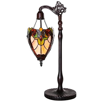 Antique Stained Glass Pendant Light tiffany stained glass pendant lamp 22 75 halston tiffany style sidearm table lamp with ivory
