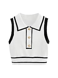 Verdusa Women's Button Down Old Money Striped