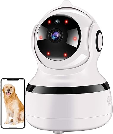Amazon 新生活応援価格 ネットワークカメラ 1080p 0万画素 ベビーモニター ベビー 老人 ペット見守り Ip監視防犯カメラ 高解像度 無線ワイヤレス屋内カメラ Wifiカメラ 遠隔スマホ操作 Ai知能 動体検知 警報通知 双方向音声 暗視機能 録画可能 Mirco Sdカード対応