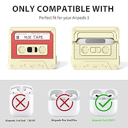 KOREDA Cassette Tape Case Compatible with AirPods