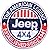 Jeep Wrangler Grand Cherokee Logo Sign Car Racing Patch Iron on Applique Embroidered T shirt Jacket BY SURAPAN
