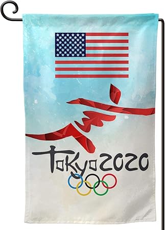 Amazon Com Amy Fisherddd Tokyo 2020 Olympic Games Garden Flag