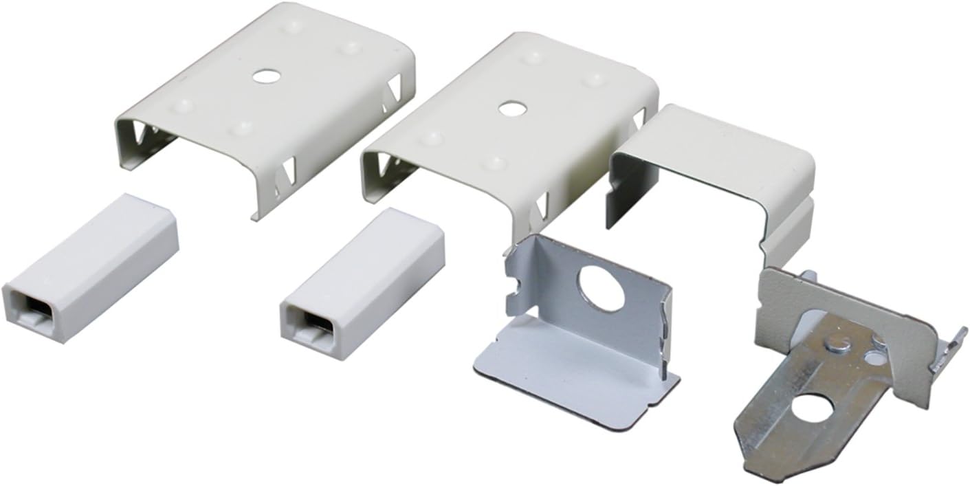 Wiremold Plugmold Accessory Pack, Includes: 2 Connectors, 2 Cover Clips, 1 Blank End Fitting, 1 Raceway Adapter, 1 Joint Cover, VPMAP
