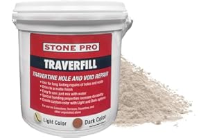 STONE PRO StonePro – Traverfill Light (1 Lb.) (for Repairing Holes in Travertine)