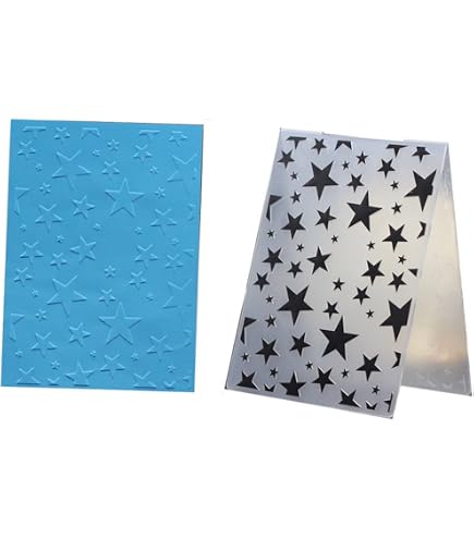 KWELLAM Stencil Per Carte Natalizie Con Slitta E Fiocchi Di Neve - Plastica Trasparente Per Scrapbooking - Foto 4