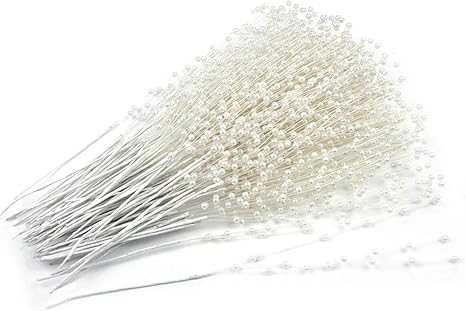 Amazon Com 100pcs 4mm Bridal Wedding Pearl Bouquet Party Abs