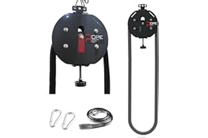 Endless Rope Trainer, Full-Body Workout Tool, 13FT Premium Nylon Rope, Adjustable Resistance, Portable Cable Pulley System, U