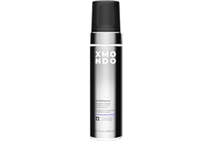 XMONDO Hair Supernova Blonde Toning Leave-In Foam, Vegan Formula Hair Toner Foam for Reducing Brassy and Yellow Tones on Blonde, Highlighted, and Gray Hair Colors, 6.7 Fl. Oz