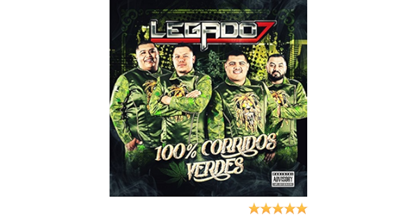 Amazon Com 100 Corridos Verdes Explicit Legado 7 Musica Digital