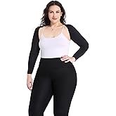 VELISDE Plus Size Advanced Cooling Shawl Arm Sleeves Sun Protection Women Breathable Anti-UV Golf Outdoor Sports Cooler Shrug