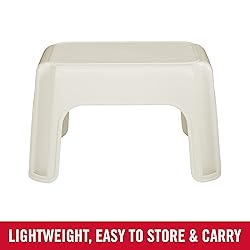 Rubbermaid Roughneck Step-Stool Bisque Lightweight