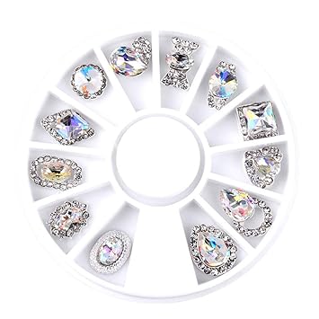 Amazon Kingsie ラインストーン ネイルストーン ネイルパーツ 大きい