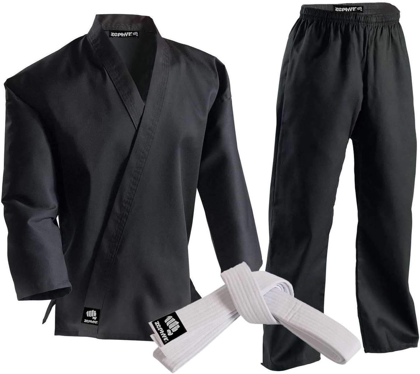 Zephyr Martial Arts Karate Gi Student Uniform - White Belt