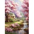 Diamond Painting Kit For Adults – 5D Full Drill Landscape Art, 14x14 Inch Canvas, DIY Home Wall Decoration