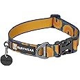 Ruffwear, Crag Dog Collar, Reflective and Comfortable Collar for Everyday Use, Canyon Oxbow, 14"-20"