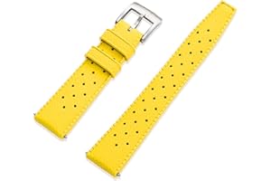Niziruoup FKM Rubber Watch Strap Quick Release Tropical Style Fluororubber 18mm 20mm 22mm Soft Breathable Durable FKM Rubber Watch Band Universal Replacement Band Strap for Men Women