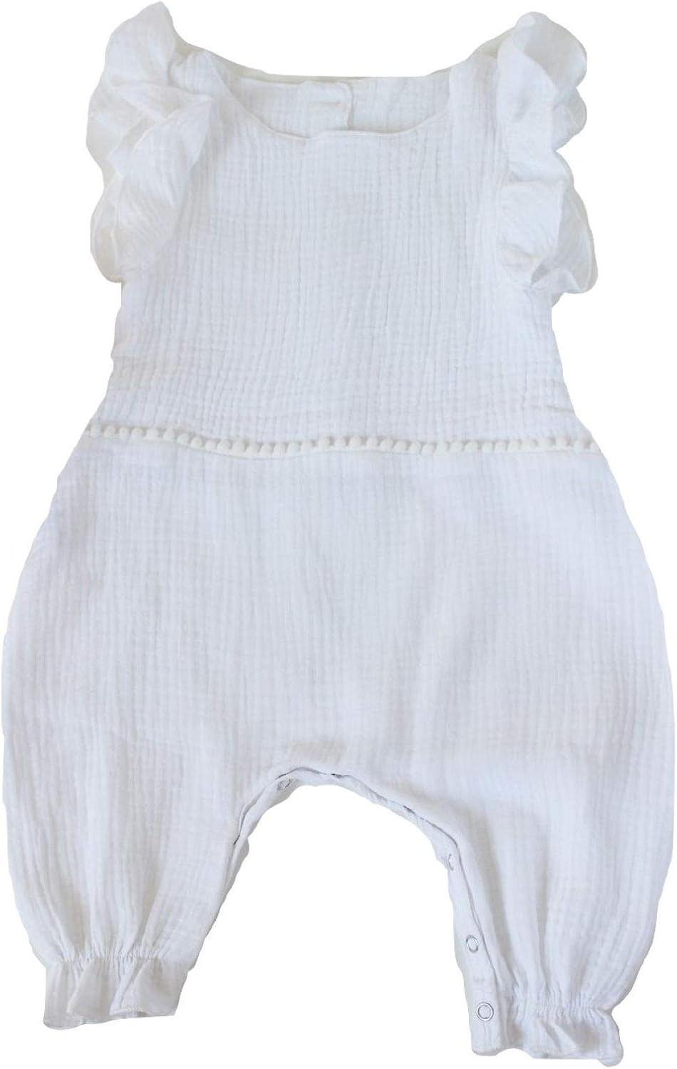 muslin baby romper