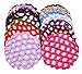 STHUAHE 14 PCS Women Handmade Knit Mesh Fabric Bun Cover Snood Hair Net hair Accessories For Ballet Dance Skating (14 Color)