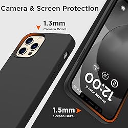 COFFKER for iPhone 12 Pro Max Case, [2X Camera