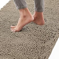 Gorilla Grip Bath Rug 54x24, Thick Soft Absorbent