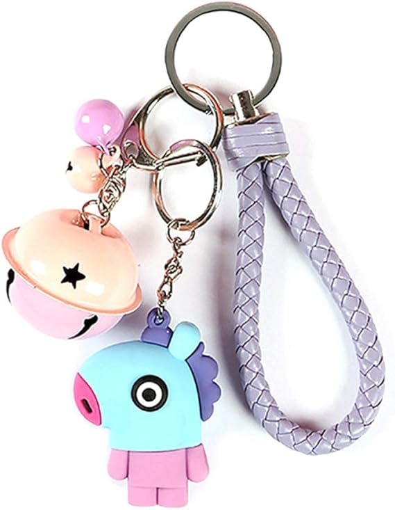 yuangong BTS Keychain Kpop Bangtan Boys CHIMMY SHOOKY Cooky TATA KOYA
