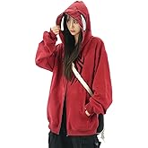 OATSBAS Y2K Hip Hop Spider Hoodie for Women Men Graphic Full Zip up Hoodies Oversized Kawaii Hoodies Spider Jacket