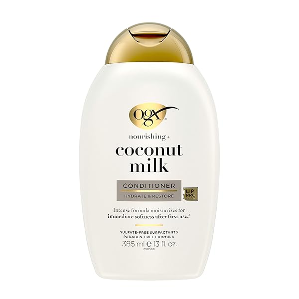 OGX NOURISHING + COCONUT MILK CONDITIONER, HYDRATING &...