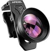 APEXEL 100Ultra Macro Lens - Enhanced Version Smartphone Lens for iPhone | for Samsung, Pixel | Professional Macro Photography of Flowers, Iinsects, Jewelry, Food Details and Other Small Objects