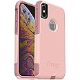 OtterBox iPhone Xs AND iPhone X Commuter Series Case - BALLET WAY (PINK SALT/BLUSH), slim & tough, pocket-friendly, with port protection